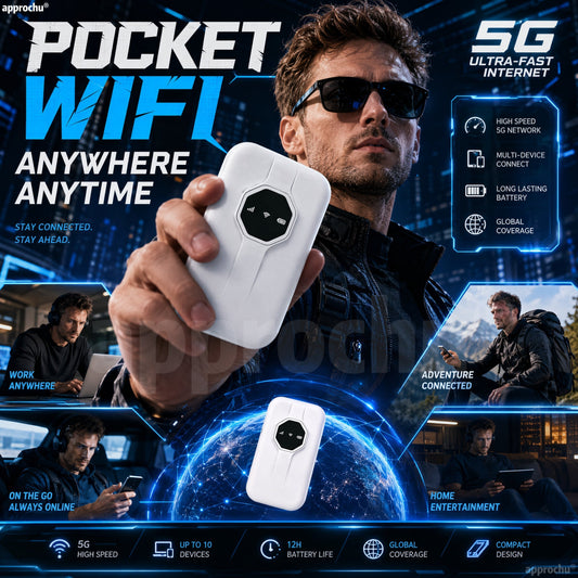 🔥 ¡OFERTA 50% OFF! 📶✈️ Señal Wi-Fi Portátil Ultra Potente – Internet Siempre Contigo, Conexión Rápida en Cualquier Lugar 🌍✨