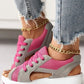 ✨SANDALIAS MUFFIN CON CORDONES Y ABERTURAS CON PANELES EN CONTRASTE✨