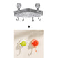 🚿✨ Soporte de Ducha de Pared con Ventosa y Ganchos – Práctico y Resistente para Organizar tu Espacio en el Baño 💧🛁