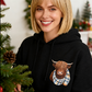 ⏰🔥 ¡OFERTA 50% OFF! 🐮🧸 Sudadera con Capucha de Vaca Highland para Mujer – Forro Polar Suave, Diseño Adorable y Máxima Comodidad ✨