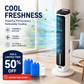 💸 ¡Una alternativa económica al aire acondicionado! 💸 ¿Por qué gastar mucho dinero en un aire acondicionado cuando puedes conseguir este ventilador silencioso y sin aspas por la mitad de precio? 🤯