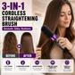 💇‍♀️✨ ¡OFERTA 50% OFF! Peine Alisador 3 en 1 Inalámbrico para Mujer – Alisa, Riza y Desenreda el Cabello Fácilmente en Cualquier Lugar 🔥💖