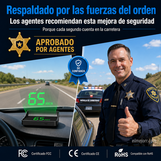 🚗🔥 ¡OFERTA 50% OFF! Pantalla HUD GPS para Coche – Velocímetro Digital en Tiempo Real, Conduce Más Seguro ✨