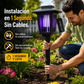 🦟🌙 ¡OFERTA 50% OFF! Lámpara Solar Mata Mosquitos – Iluminación + Protección Exterior