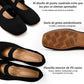 Zapatos tejidos estilo Mary Jane para mujer con tiras elásticas y diseño de punta cuadrada, bailarinas planas cómodas, adecuadas para usar en primavera y verano, elegantes pantuflas de mujer, diseño simple, mocasines de mujer livianos y cómodos.