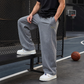 Pantalones casuales con cordón para hombre, con bolsillos