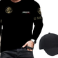 👕 Camiseta de Manga Larga para Hombre – Cuello Redondo, Estilo Casual y Cómodo ✨💪
