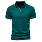 🔥40% de descuento🔥Camisas casuales de manga corta para hombre Slim Fit cuello en V
