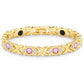 💝🔥 ¡OFERTA 50% OFF + 2X1! Pulsera Magnética de Cadena para Mujer – Elegante, Brillante y Perfecta para Regalar ✨