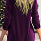 ✨💃 Top Falso de Dos Piezas con Lentejuelas – Elástico, Ajuste Smock y Estilo de Fiesta 🎉