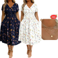 👗🔥 ¡OFERTA 50% OFF! Vestido Floral de Mujer con Escote en V – Elegante, Favorecedor y Perfecto para Cualquier Ocasión ✨