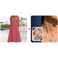 👗✨ Vestido V Holgado Manga Corta – Corte Suelto, Cuello Favorecedor y Elegancia Atemporal 🌿💫