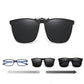New Polarized Clip-on Flip Up Sunglasses (en inglés)