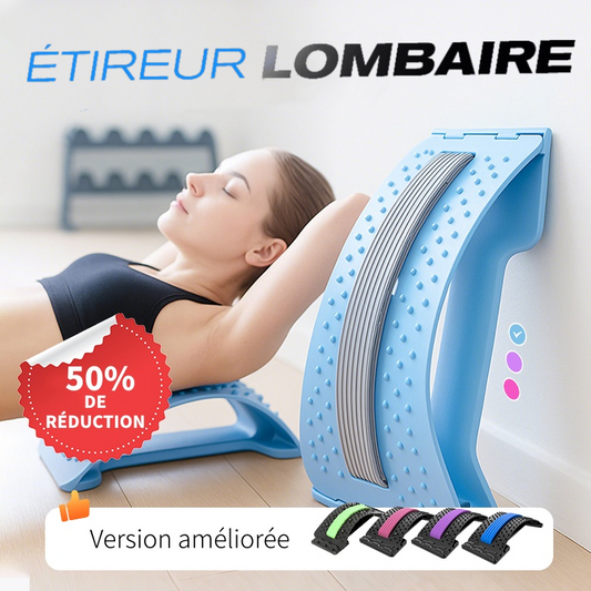 🔥 ¡50% DE DESCUENTO! 🏆🌿 Masajeador Lumbar con Terapia Magnética y Acupuntura Alivia el dolor de espalda, relaja los músculos y mejora la circulación 💆‍♂️✨ Ideal para uso en casa u oficina, bienestar profundo todos los días.