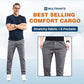 🔥👖 Pantalones Cargo Altos, Elásticos y Duraderos con Múltiples Bolsillos 💼✨