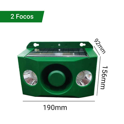 ⏰ ¡Oferta Limitada 50% OFF! ☀️🚨 Luces de Advertencia Solares – Repelente de Bestias con Volumen Alto, Protege tu Jardín y Cultivos 🌱⚡