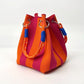 🏆👜 Oferta por Tiempo Limitado: 50% DESCUENTO 🌴 Bolso Cubo de Punto Boho a Rayas para Mujer – Bolso de Hombro Artesanal para Playa y Verano