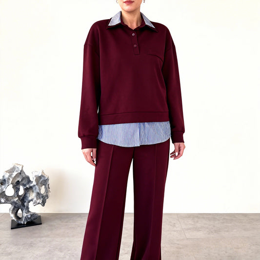 👚👖 Conjunto Casual de Mujer – Top y Pantalón   Comodidad y Estilo en Uno ✨💃