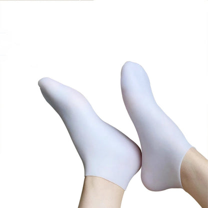 🦶🔥 ¡OFERTA 50% OFF! Calcetines Hidratantes de Silicona para Pies – Repara Grietas, Suaviza la Piel Seca y Disfruta un Spa en Casa ✨💧