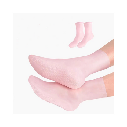 🦶🔥 ¡OFERTA 50% OFF! Calcetines Hidratantes de Silicona para Pies – Repara Grietas, Suaviza la Piel Seca y Disfruta un Spa en Casa ✨💧