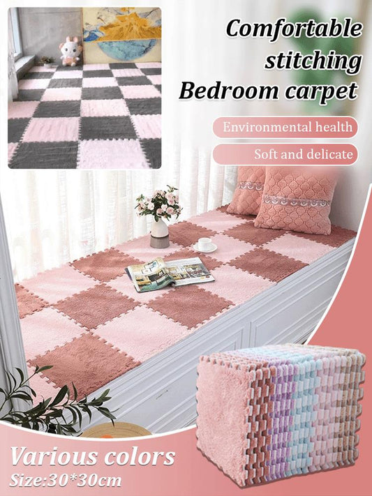 🛏️✨ Alfombra de Dormitorio Acogedora con Retazos – ¡Crea tu Propia Alfombra Personalizada y Acomoda tu Espacio con Estilo! 🎨🌟