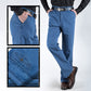 👖✨ Jeans de Cintura Alta Rectos para Hombre – Estilo Clásico y Confort para Todos los Días 💼💥