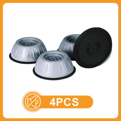 🧺🔇 Soporte Antivibraciones para Lavadora con 4 Almohadillas de Goma ✨ 🛡️ Reduce vibraciones y ruido | 🧼 Protege el piso | ⚙️ Alta resistencia y estabilidad | 🏠 Hogar más silencioso