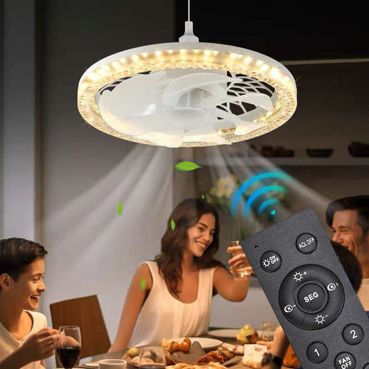 ⏰🔥 ¡50% DE DESCUENTO POR TIEMPO LIMITADO! 💡🌀 Ventilador Luz 2 en 1 – Frescura y Luz Inteligente para tu Dormitorio ✨🏠