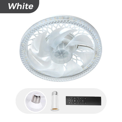 ⏰🔥 ¡50% DE DESCUENTO POR TIEMPO LIMITADO! 💡🌀 Ventilador Luz 2 en 1 – Frescura y Luz Inteligente para tu Dormitorio ✨🏠