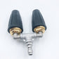 🚿 Boquilla Turbo de Acero Inoxidable – Limpieza Potente para Terrazas, Autos y Fachadas 🏡🚗✨
