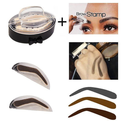 ✨🔥 ¡OFERTA 50% OFF! Sello de Cejas en Polvo Resistente al Agua – Cejas Perfectas en Segundos, Fácil para Principiantes 💖