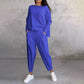 ✨👕🔥 Conjunto de 2 Piezas Mujer – Camiseta y Pantalón de Manga Larga con Cuello Redondo 💖 Estilo Casual y Moderno | 🌟 Comodidad Todo el Día | ⚡ Diseño Elegante y Versátil