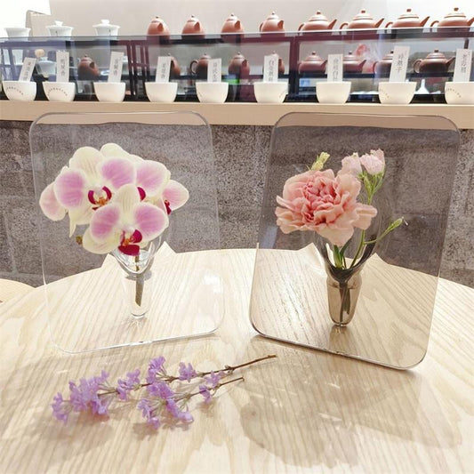 🌸✨ ¡OFERTA 50% OFF! Florero de Estilo Nórdico de Acrílico – Decoración Elegante, Moderna y Minimalista para Tu Hogar 🏡💐