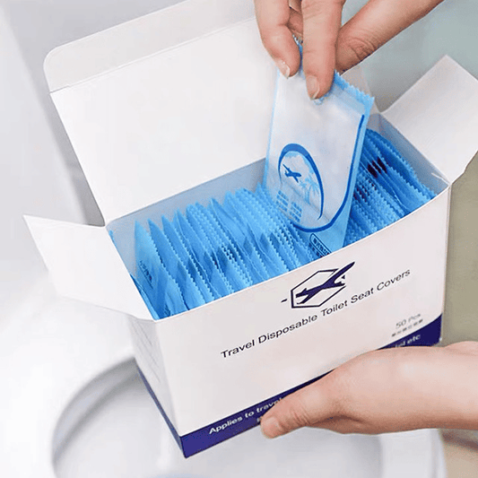 🚽40% OFF Biodegradable Disposable Plastic Toilet Seat Cover