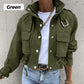 ⏰ ¡Oferta Limitada 50% OFF! 🧥 Chaqueta con Cuello Alto – Botones a Presión, Cordón Ajustable y Bolsillos, Estilo y Comodidad para Cualquier Ocasión ✨🌿