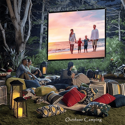🎬✨ ¡OFERTA 50% OFF! Pantalla de Proyección Portátil – Cine en Casa