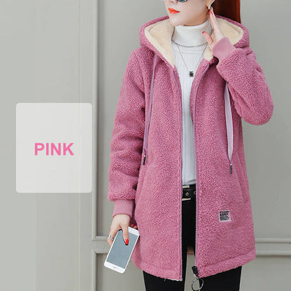 【Winter Gift】 Women's Winter Warm Thick Faux Lamb Wool Coat