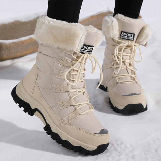 Women's Waterproof Non-Slip Warm Snow Boots