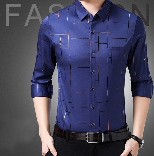 🎁2025 New Model High Quality🎁Men's Thin Iron-free Shirt