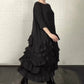✨💃 Vestido Fluido Oversize con Volantes y Capas – Elegante, Cómodo y Perfecto para Cualquier Ocasión