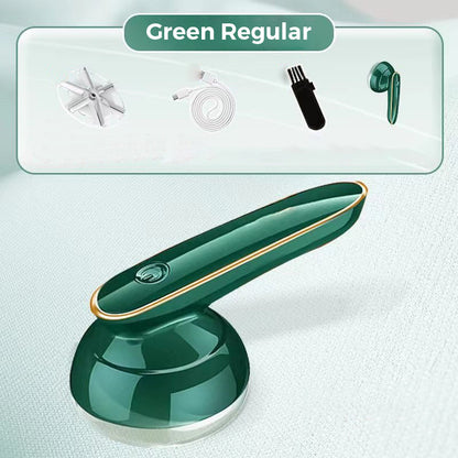 🔥 ¡50% DE DESCUENTO! 🔥  Máquina Recargable para Eliminar Bolas de Pelo – Elimina Pelusas y Bobas de Ropa y Telas con Facilidad ✨👚🧥