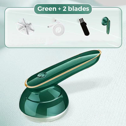 🔥 ¡50% DE DESCUENTO! 🔥  Máquina Recargable para Eliminar Bolas de Pelo – Elimina Pelusas y Bobas de Ropa y Telas con Facilidad ✨👚🧥