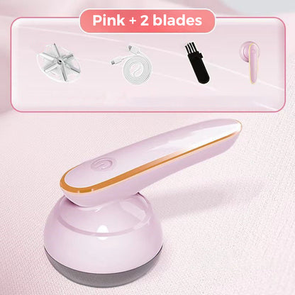 🔥 ¡50% DE DESCUENTO! 🔥  Máquina Recargable para Eliminar Bolas de Pelo – Elimina Pelusas y Bobas de Ropa y Telas con Facilidad ✨👚🧥