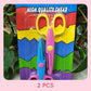 ⏳🔥 ¡50% DE DESCUENTO POR TIEMPO LIMITADO! ✂️ Set de tijeras de arte seguras para niños: divertidas, creativas y seguras para las manitas de los más pequeños 🎨✨