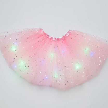 👑✨ ¡OFERTA 50% OFF! Falda Tutú LED de Princesa Hada para Niñas – Brillo Mágico, Diseño Encantador y Diversión en Fiestas 🎀🌟