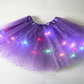 👑✨ ¡OFERTA 50% OFF! Falda Tutú LED de Princesa Hada para Niñas – Brillo Mágico, Diseño Encantador y Diversión en Fiestas 🎀🌟