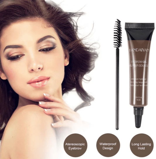 🌟✨ Gel Profesional para Cejas a Prueba de Agua con Color – Diseño Perfecto, Larga Duración y Naturalidad en Cada Aplicación 💕🖌️