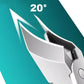 ⏰🔥 ¡50% DE DESCUENTO POR TIEMPO LIMITADO! ✂️ Cortaúñas Antisalpicaduras 25° – Precisión y Seguridad en Casa 🌿✨