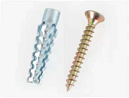 🔩✨ ¡OFERTA 50% OFF! Tornillo de Expansión de Hierro Serrado Mejorado – Fijación Fuerte, Estable y Duradera para Reparaciones del Hogar 🛠️