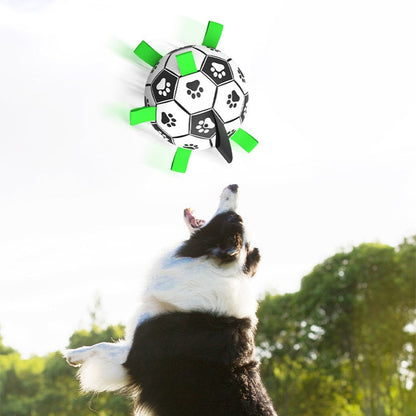 🐕⚽ Juguete de Fútbol Interactivo para Perros – Resistente, Divertido y Perfecto para Jugar al Aire Libre 🎉🐾✨